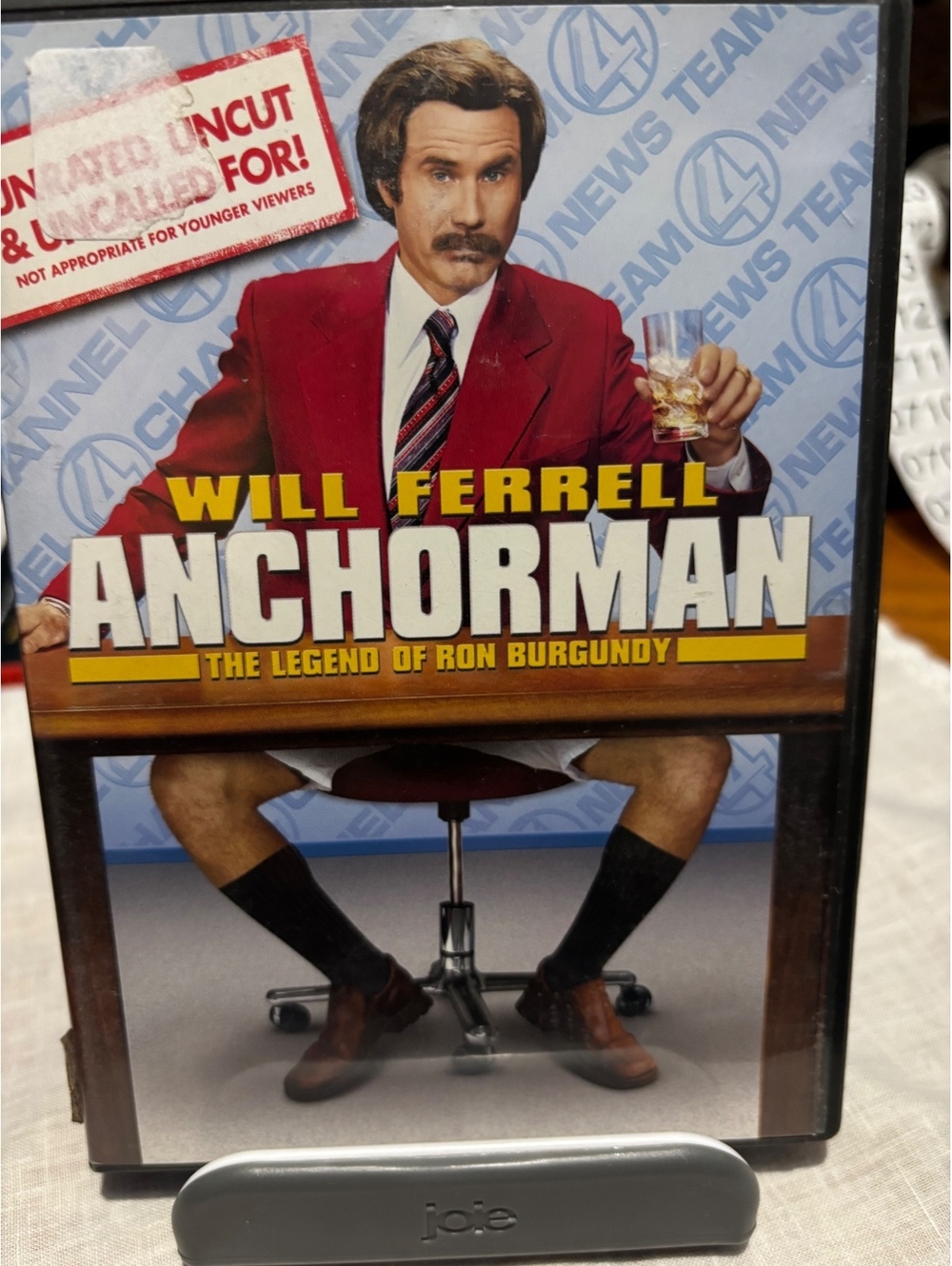 Anchorman Unrated DVD Will Ferrell Uncut Uncalled For Comedy 2004